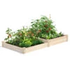 2-Tier Pine Raised Garden Bed, 4'x8' -Flowerpot Discount Store 8612253 02v 2 tier pine raised garden bed 4x8 feet