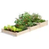 3-Tier Pine Raised Garden Bed, 4'x12' -Flowerpot Discount Store 8612254 02v 3 tier pine raised garden bed 4x12 feet