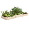 Tall 2-Tier Pine Raised Garden Bed, 4'x12'