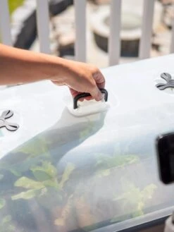 Self-Watering Standing Salad Planter With Cloche -Flowerpot Discount Store 8612702 2036 tif