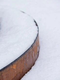 Birdies™ Corten Steel Round Raised Bed, Large, Low -Flowerpot Discount Store 8613245 0073