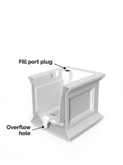 Fairfield Self-Watering Window Box, 2’ -Flowerpot Discount Store 8613268 04V tif