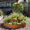 Birdies⢠Corten Steel Round Raised Bed, Large, Low 2 Birdies⢠Corten Steel Round Raised Bed, Large, Low -Flowerpot Discount Store 8613290 0099 birdies corten steel tiered round raised bed kit