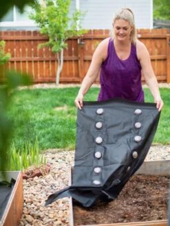 SeedSheets Organic Vegetable Garden, Serenity Flowers, 4' X 8' -Flowerpot Discount Store 8613295 10V