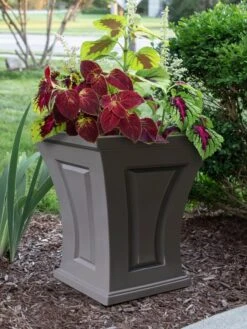 Cambridge Tall Planter, 18" Height -Flowerpot Discount Store 8613523 06V