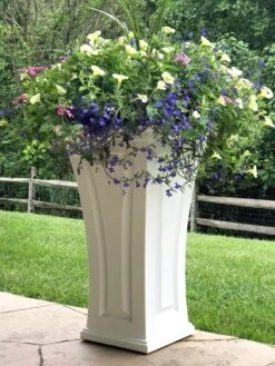 Cambridge Tall Planter, 28" Height -Flowerpot Discount Store 8613524 13V