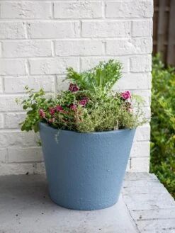 Self-Watering FiberStone Planters -Flowerpot Discount Store 8613675 8661 self watering fiber clay pot 17 inches