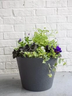 Self-Watering FiberStone Planters -Flowerpot Discount Store 8613676 8646 self watering fiber clay pot 17 inches