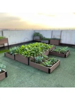 Terraced H-Shape Garden Bed -Flowerpot Discount Store 8614260 04V 3 4