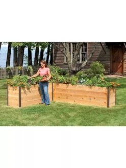 Elevated Raised Bed, 2' X 8' -Flowerpot Discount Store GS39388 01 1